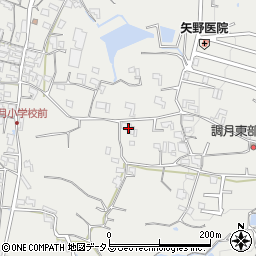 和歌山県紀の川市桃山町調月1327-1周辺の地図