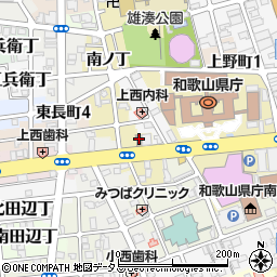 和歌山湊南郵便局 ＡＴＭ周辺の地図