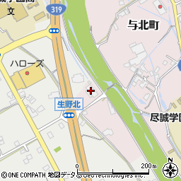 香川県善通寺市与北町2694周辺の地図