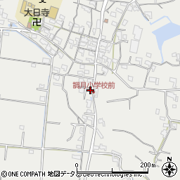 和歌山県紀の川市桃山町調月1281-1周辺の地図