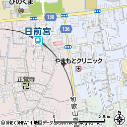 和歌山県和歌山市有家72-13周辺の地図