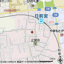 和歌山県和歌山市有家136-2周辺の地図