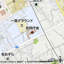 香川県教育委員会　事務局西部教育事務所周辺の地図