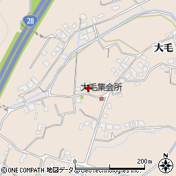 徳島県鳴門市鳴門町土佐泊浦大毛114-28周辺の地図