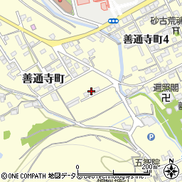 香川県善通寺市善通寺町868-9周辺の地図