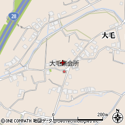 徳島県鳴門市鳴門町土佐泊浦大毛114-38周辺の地図