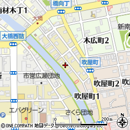 和歌山県和歌山市新留丁24周辺の地図