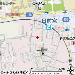和歌山県和歌山市有家135周辺の地図