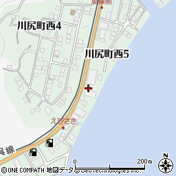 あけぼの釣具川尻店周辺の地図