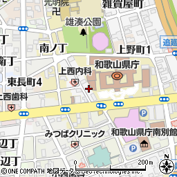 和歌山県和歌山市徒町17周辺の地図
