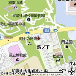和歌山県和歌山市藪ノ丁9-2周辺の地図