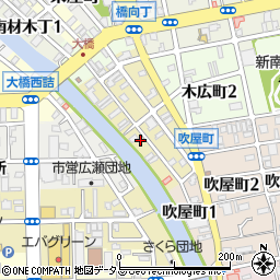 和歌山県和歌山市新留丁22周辺の地図