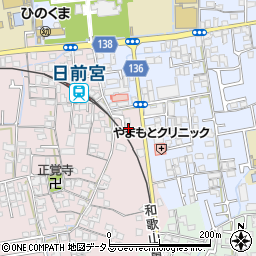和歌山県和歌山市有家72周辺の地図