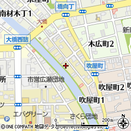 和歌山県和歌山市新留丁17周辺の地図