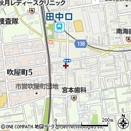 ナカイ時計店周辺の地図