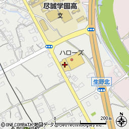 ザグザグ　善通寺店周辺の地図