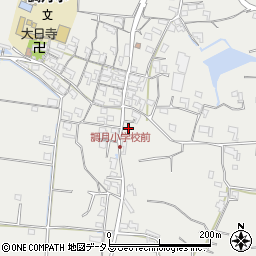 和歌山県紀の川市桃山町調月1293-1周辺の地図
