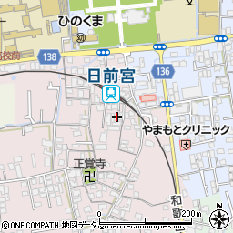 和歌山県和歌山市有家85周辺の地図