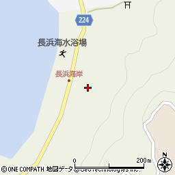 東京都神津島村長浜周辺の地図