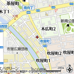 和歌山県和歌山市新留丁167周辺の地図