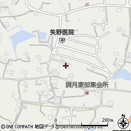 和歌山県紀の川市桃山町調月888-20周辺の地図