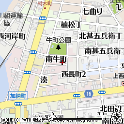 和歌山県和歌山市南牛町21周辺の地図