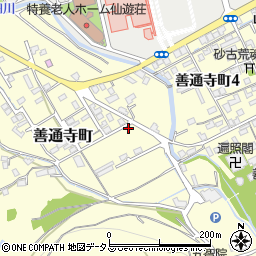 香川県善通寺市善通寺町877周辺の地図