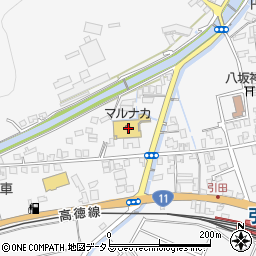 中国銀行マルナカ引田店共同 ＡＴＭ周辺の地図