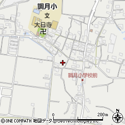 和歌山県紀の川市桃山町調月1226-1周辺の地図
