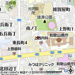 和歌山県和歌山市徒町30周辺の地図