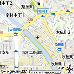 和歌山県和歌山市新留丁8周辺の地図