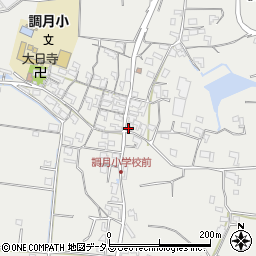 和歌山県紀の川市桃山町調月930-4周辺の地図