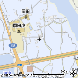 香川県丸亀市綾歌町岡田下240-5周辺の地図
