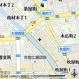 和歌山県和歌山市新留丁6周辺の地図