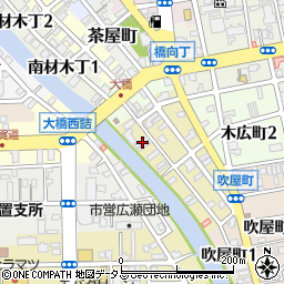 和歌山県和歌山市新留丁58周辺の地図