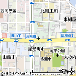 和歌山県和歌山市屋形町3丁目41周辺の地図