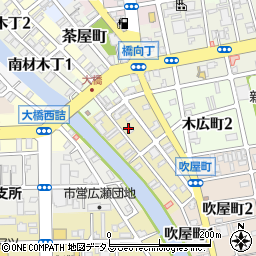和歌山県和歌山市新留丁117周辺の地図