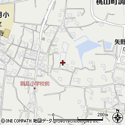 和歌山県紀の川市桃山町調月905-1周辺の地図