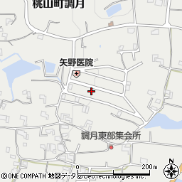 和歌山県紀の川市桃山町調月769-52周辺の地図
