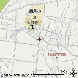 和歌山県紀の川市桃山町調月1224周辺の地図