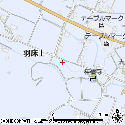 香川県綾歌郡綾川町羽床上579-11周辺の地図