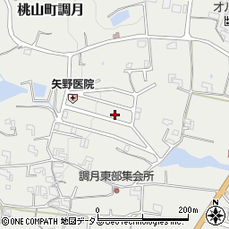 和歌山県紀の川市桃山町調月769-81周辺の地図