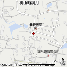 和歌山県紀の川市桃山町調月769-40周辺の地図