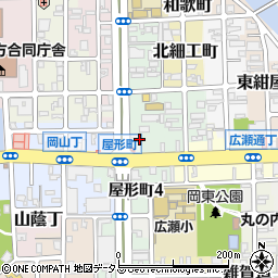 和歌山県和歌山市屋形町3丁目46周辺の地図
