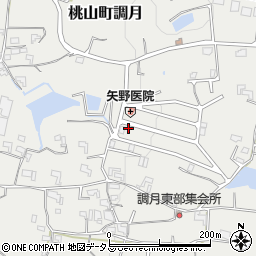 和歌山県紀の川市桃山町調月769-42周辺の地図