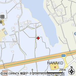 香川県丸亀市綾歌町岡田下6周辺の地図