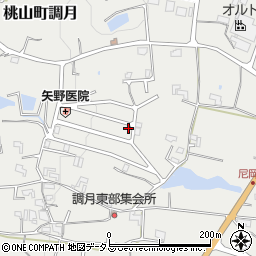 和歌山県紀の川市桃山町調月769-76周辺の地図