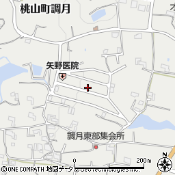 和歌山県紀の川市桃山町調月769-85周辺の地図