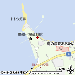 広島県江田島市能美町中町4721-9周辺の地図