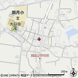 和歌山県紀の川市桃山町調月1063周辺の地図